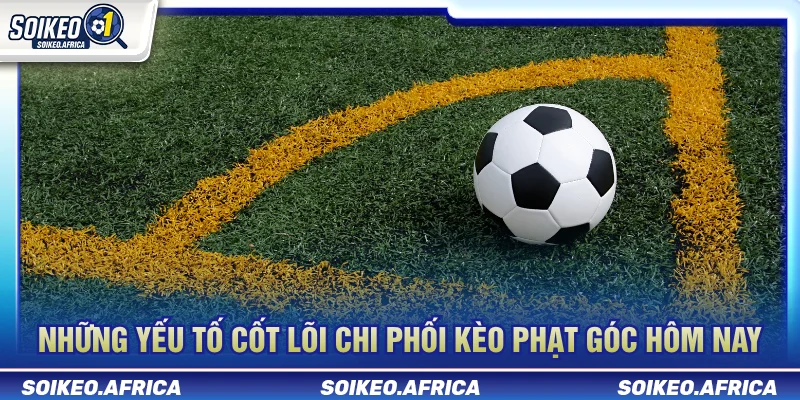 Các yếu tố chiến thuật ảnh hưởng dữ liệu phạt góc
