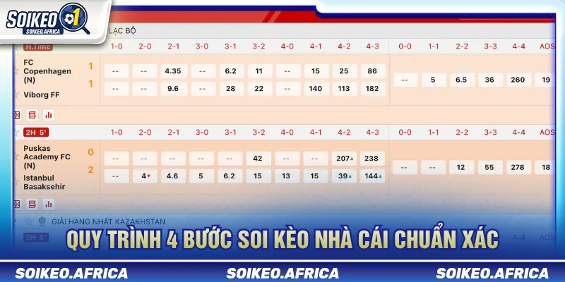 Cach Soi Keo Nha Cai: Quy Trình Đọc Tỷ Lệ Trước Trận Cach soi keo nha cai theo từng bước phân tích dữ liệu